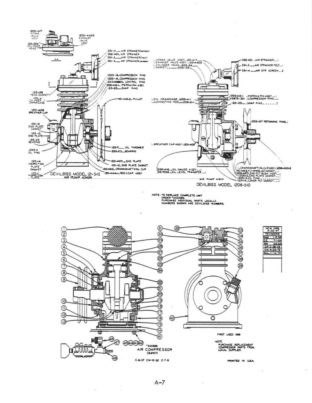 Exploded View Parts Ordering: 2012-1AT_341