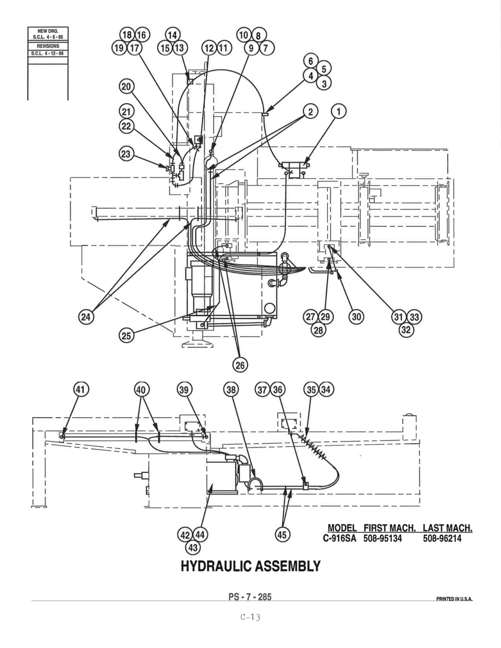 Exploded View Parts Ordering: C-916SA_508